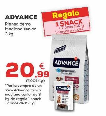 Kiwoko Advance Pienso Perro Mediano Senior oferta