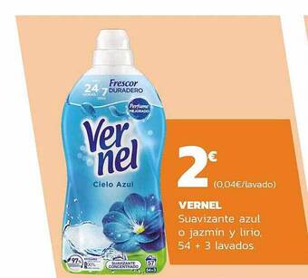 Supermercados Lupa Vernel Suavizante Azul O Jazmin Y Lirio oferta