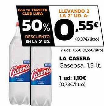 Supermercados Lupa La Casera Gaseosa oferta