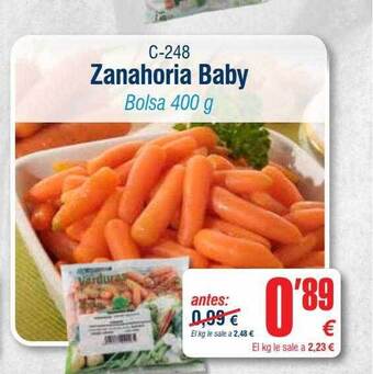 Abordo Zanahoria Baby oferta
