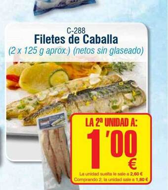 Abordo Filetes De Caballa oferta