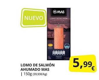 Supermercados MAS Lomo De Salmón Ahumado Mas oferta