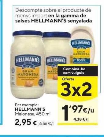 Caprabo Hellmann's Maionesa oferta