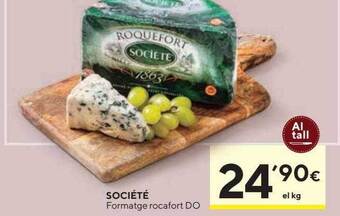 Caprabo Sociéte Formatge Rocafort Do oferta
