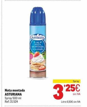 Makro Nata Montada Asturiana oferta