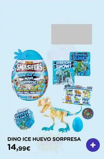 El Corte Inglés Dino Ice Huevo Sorpresa oferta