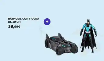 El Corte Inglés Batmobil Con Figura De 30 Cm oferta