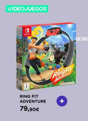 El Corte Inglés Ring Fit Adventure oferta