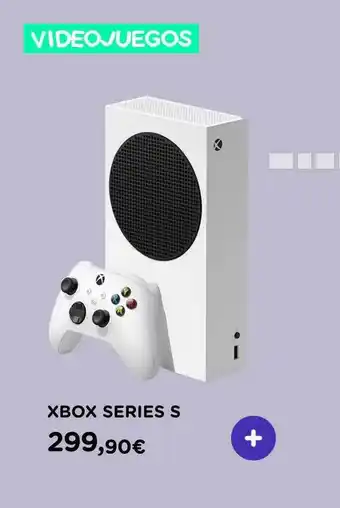 El Corte Inglés Xbox Series S oferta