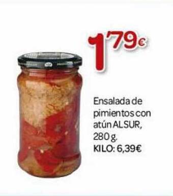 Alsara Supermercados Ensalada De Pimientos Con Atún Alsur oferta