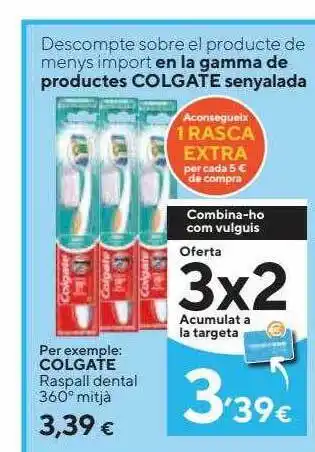 Caprabo Colgate Raspall Dental 360° oferta