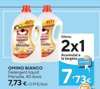 Caprabo Omino Bianco Detergent Líquid Marsella oferta