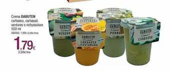 Condis Crema Dabuten Carbassa Carbassó Verdures O Vichyssoisse oferta