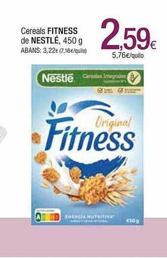 Condis Cereals Fitness De Nestlé oferta