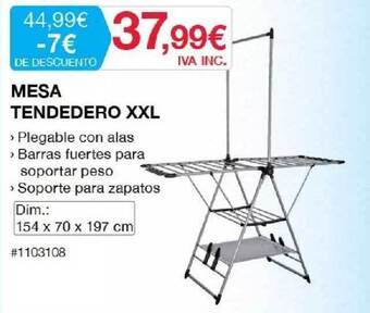 Costco Mesa Tendedero Xxl oferta