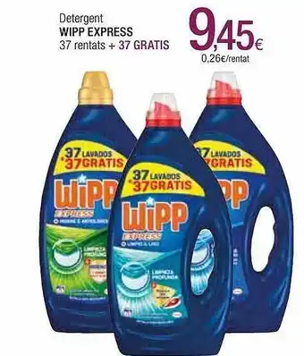 Condis Detergente Wipp Express oferta