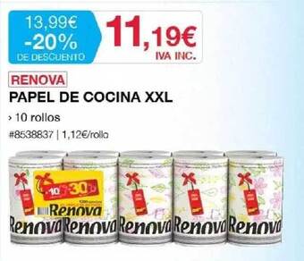Costco Renova Papel De Cocina Xxl oferta