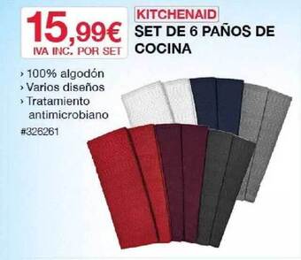 Costco Kitchenaid Set De 6 Paños De Cocina oferta