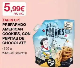 Costco Farin Up Preparado American Cookies Con Pepitas De Chocolate oferta