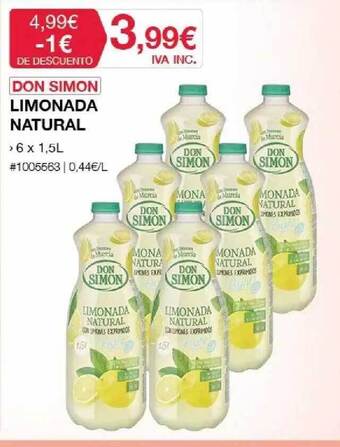 Costco Don Simon Limonada Natural oferta