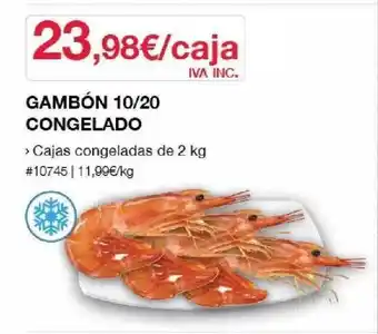Costco Gambón 10 20 Congelado oferta