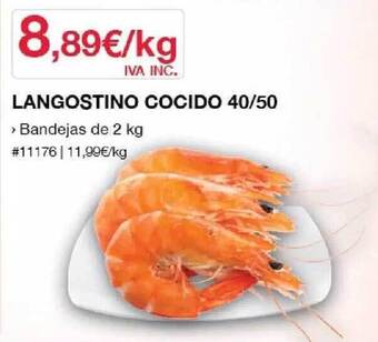 Costco Langostino Cocido 40 50 oferta