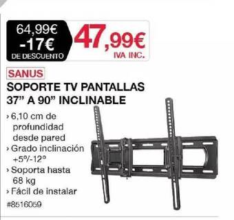 Costco Sanus Soporte Tv Pantallas 37 oferta