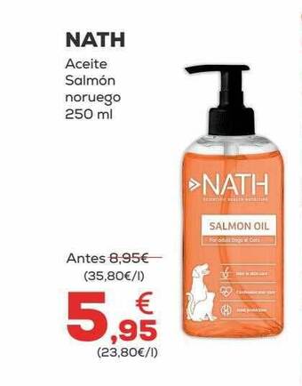 Kiwoko Nath Aceite Salmón Noruego oferta