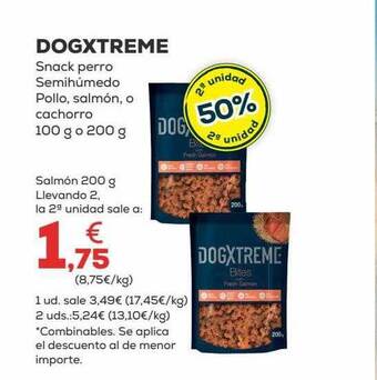 Kiwoko Dogxtreme Snack Perro Semihúmedo Pollo Salmón O Cachorro oferta