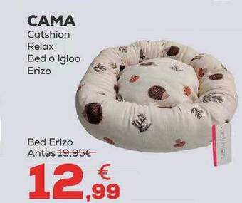 Kiwoko Cama Catshion Relax Bed O Igloo Erizo oferta
