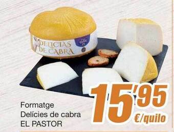 SPAR Fragadis Formatge Delícies De Cabra El Pastor oferta