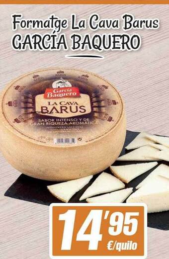 SPAR Fragadis Formatge La Cava Barus García Baquero oferta