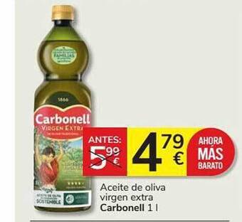Supermercados Charter Aceite De Oliva Virgen Extra Carbonell oferta