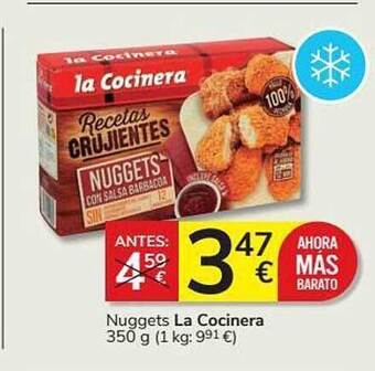 Supermercados Charter Nuggets La Cocinera oferta