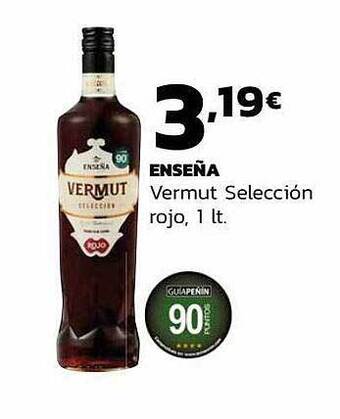 Supermercados Lupa Enseña Vermut Selección Rojo oferta