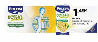 Supermercados Lupa Puleva Omega-3 Normal O Con Nueces oferta