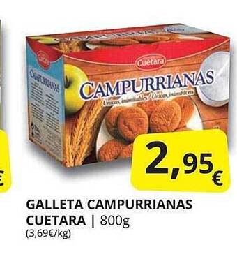 Supermercados MAS Galleta Campurrianas Cuetara oferta