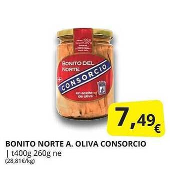 Supermercados MAS Bonito Norte A Oliva Consorcio oferta