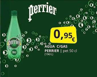 Supermercados MAS Agua C Gas Perrier oferta