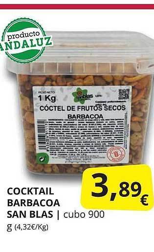 Supermercados MAS Cocktail Barbacoa San Blas oferta