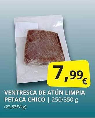 Supermercados MAS Ventresca De Atún Limpia Petaca Chico oferta