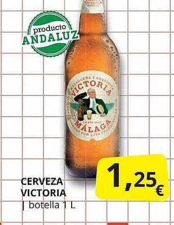 Supermercados MAS Cerveza Victoria oferta