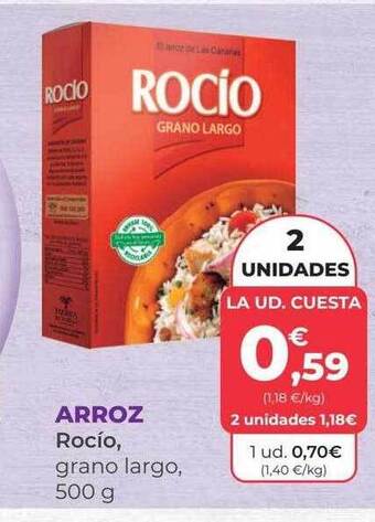 SPAR Gran Canaria Arroz Rocío, Grano Largo oferta