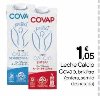 Supermercados El Jamón Leche Calcio Covap oferta