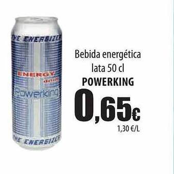 Spar Tenerife Bebida Energética Powerking oferta
