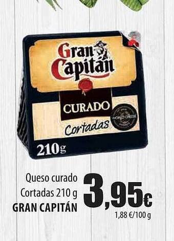 Spar Tenerife Queso Curado Cortadas Gran Capitán oferta