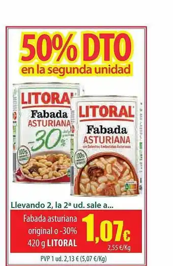 Spar Tenerife Fabada Asturiana Original O -30% Litoral oferta