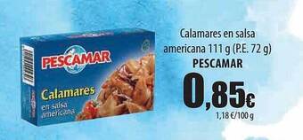 Spar Tenerife Calamares En Salsa Americana Pescamar oferta