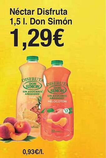 Spar La Palma Néctar Disfruta Don Simón oferta