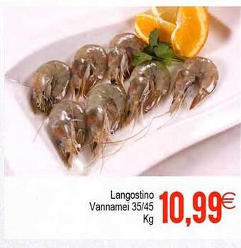 Plenus Supermercados Langostino Vannamei 35-45 oferta